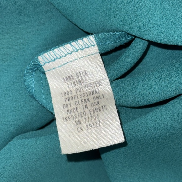 Betsey Johnson New York Vintage Size 10 Mermaid Whimsical 100% Silk Dress Floral - Picture 10 of 16